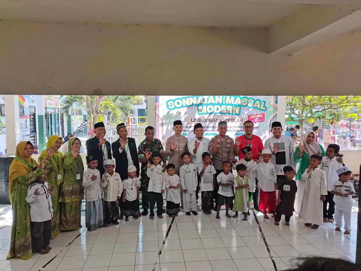 Kolaborasi Sosial yang Menginspirasi, MWCNU Tegalampel dan Klinik Al-Fatih Wujudkan Khitan Massal Gratis bagi 100 Anak  Artikel ini adalah bagian dari Mitra Promedia Group dan sudah tayang dengan judul \